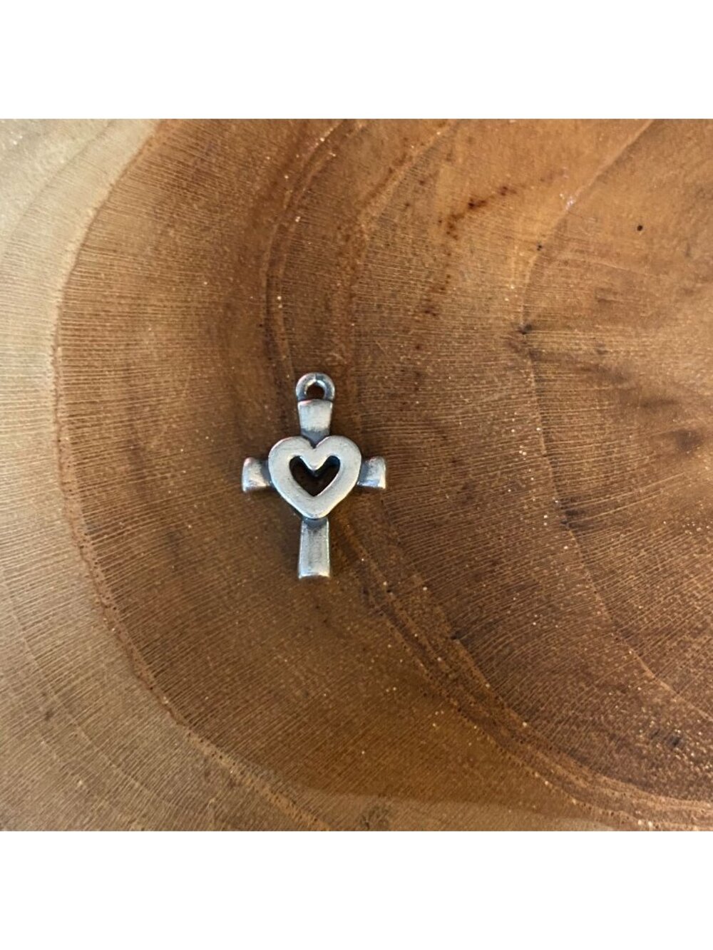 James Avery Centered in Love Charm, Sterling Silver